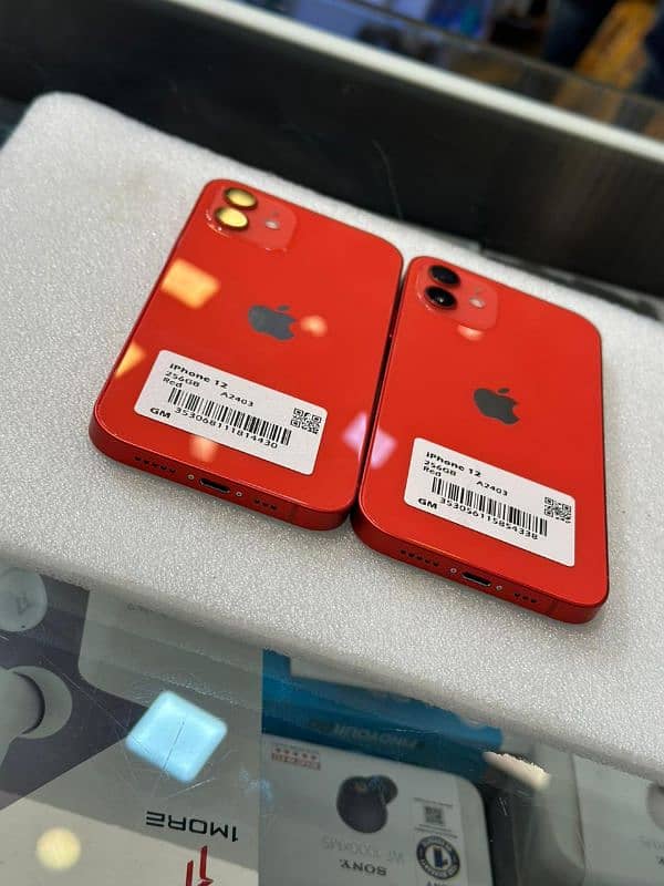 iPhone 12 256GB Kit Red PTA Approved 2