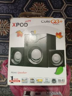 Expod Speaker with woofer.