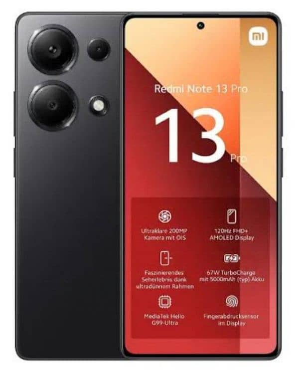 Xiaomi Redmi Note 13 Pro (8GB, 256GB 1