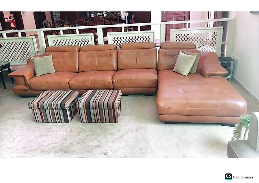 Imported Sofa L Shape / Dining Table / Center Table / Wodden Partition 1