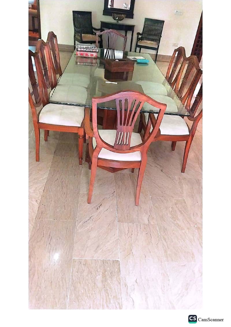 Imported Sofa L Shape / Dining Table / Center Table / Wodden Partition 3