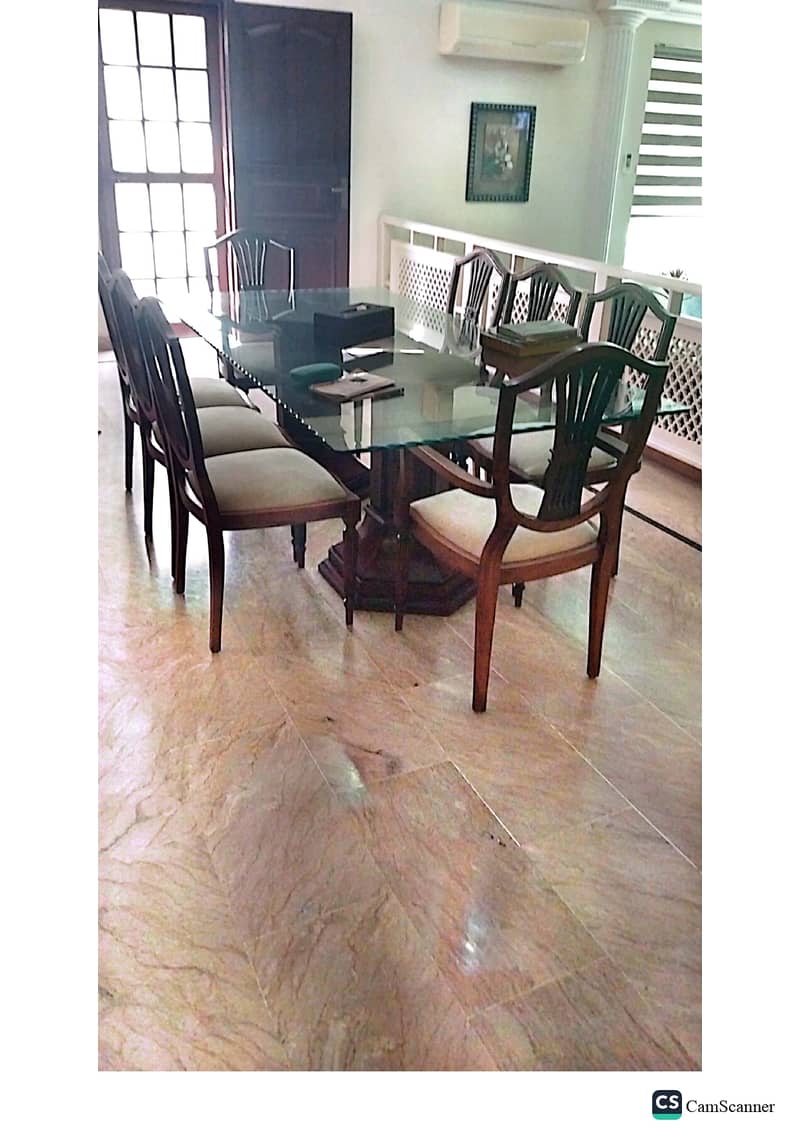 Imported Sofa L Shape / Dining Table / Center Table / Wodden Partition 5