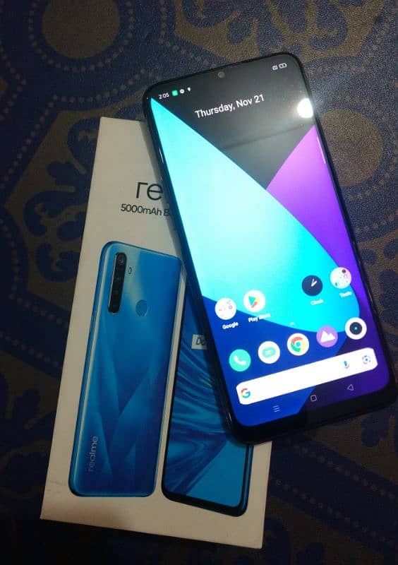 Realme5 with Box 4GB/128GB 0