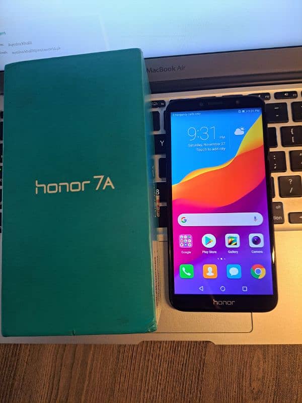 Huawei Honor 7A WITH BOX PTA APPROVED 0