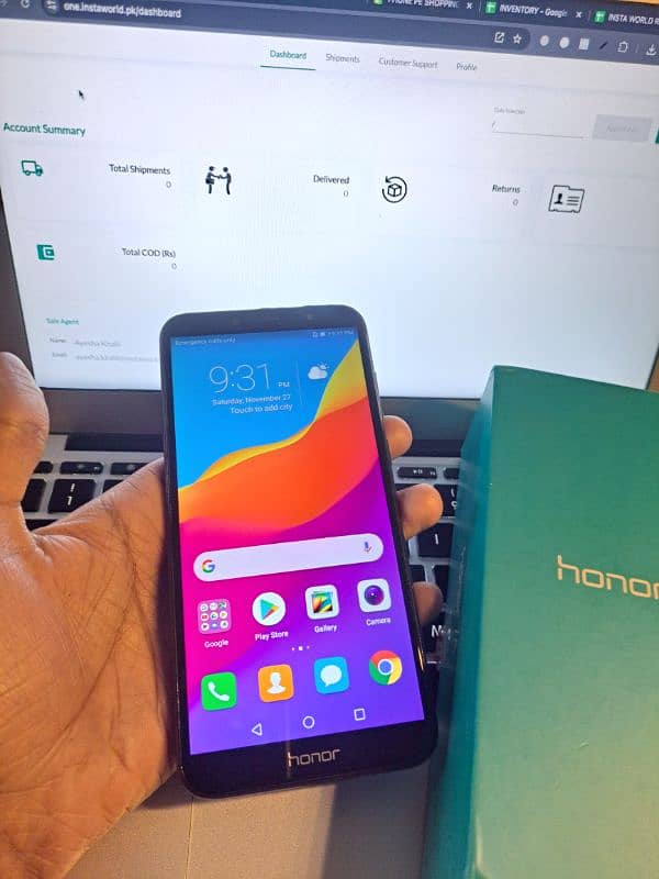 Huawei Honor 7A WITH BOX PTA APPROVED 1