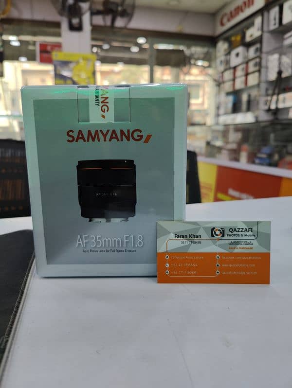 SAMYANG 35MM F1.8 for Sony e mount 0