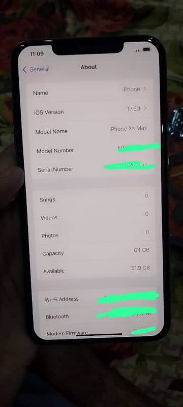 iPhone xsmax 10/10 condition 9