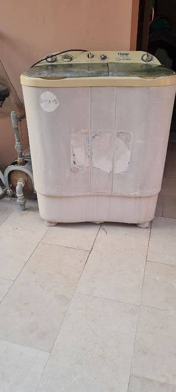 Haier washing machine in perfect working condition 0