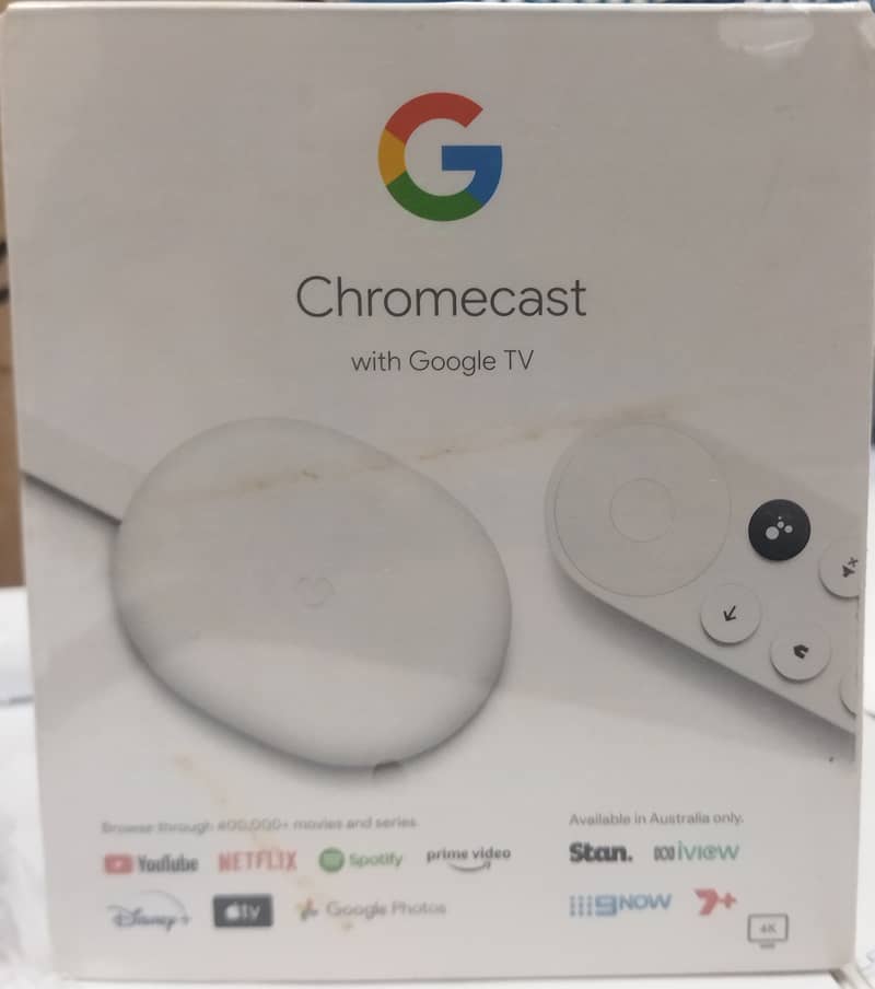 Google Chromecast 4K 1