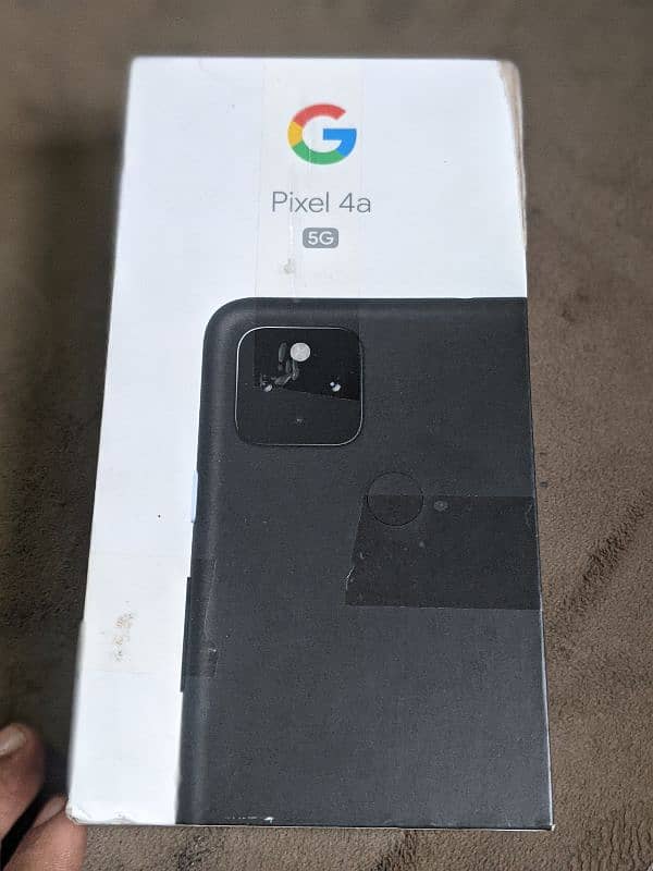 pixel 4a 5g Official with complete box 0