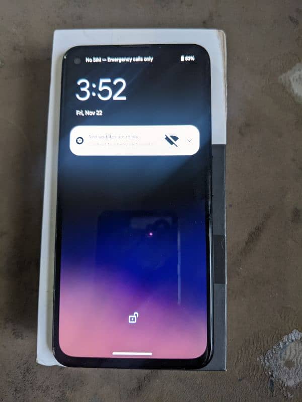 pixel 4a 5g Official with complete box 2