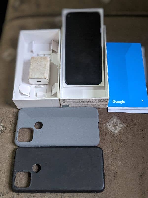 pixel 4a 5g Official with complete box 4