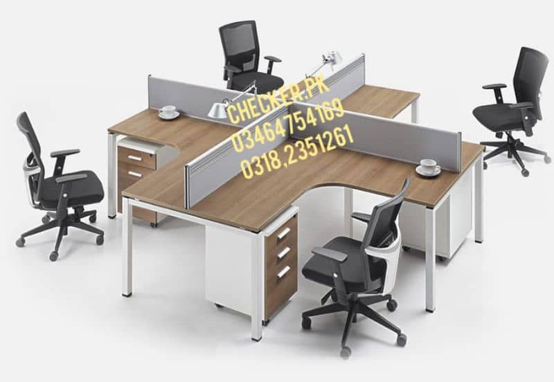 Workstation table, Executive table, Cubical table and office furniture 5