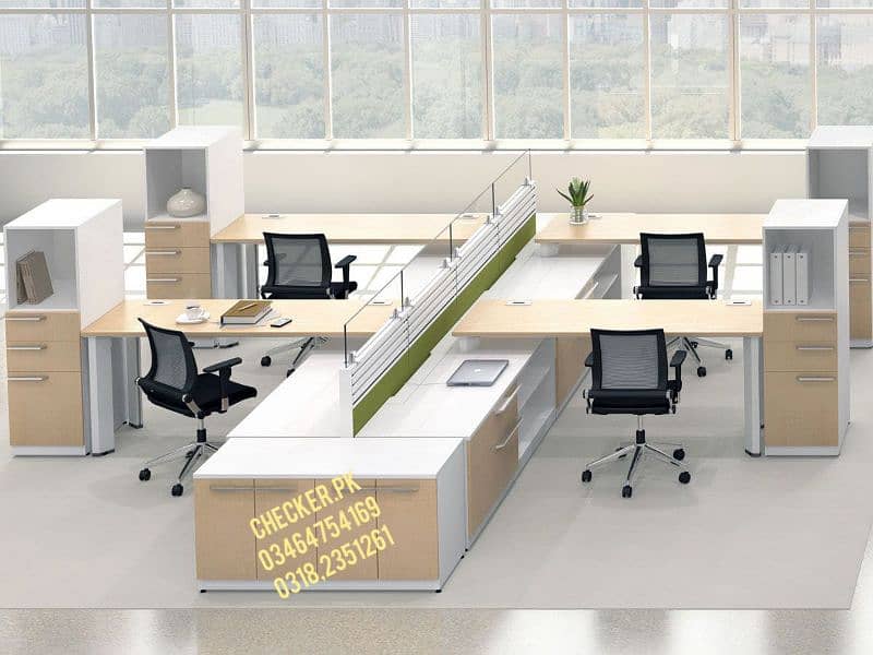 Workstation table, Executive table, Cubical table and office furniture 6