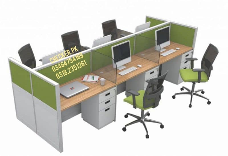 Workstation table, Executive table, Cubical table and office furniture 7