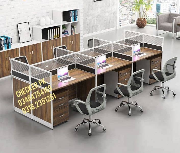 Workstation table, Executive table, Cubical table and office furniture 8