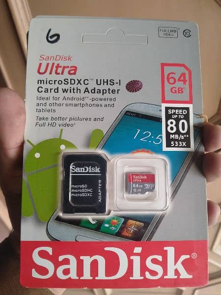 SanDisk Ultra 64 GB memory card ( 6 piece ) 0