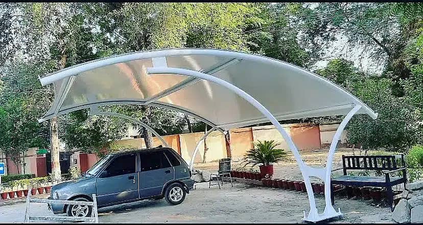 Tensile/Tensile Fiber glass/fiberglass sheds/car parking shades 2