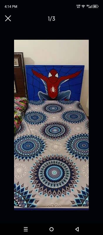 Spider man bed for sale 0