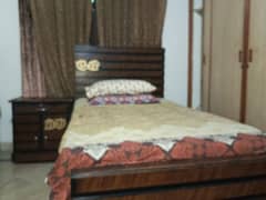 2 single bed with side tables