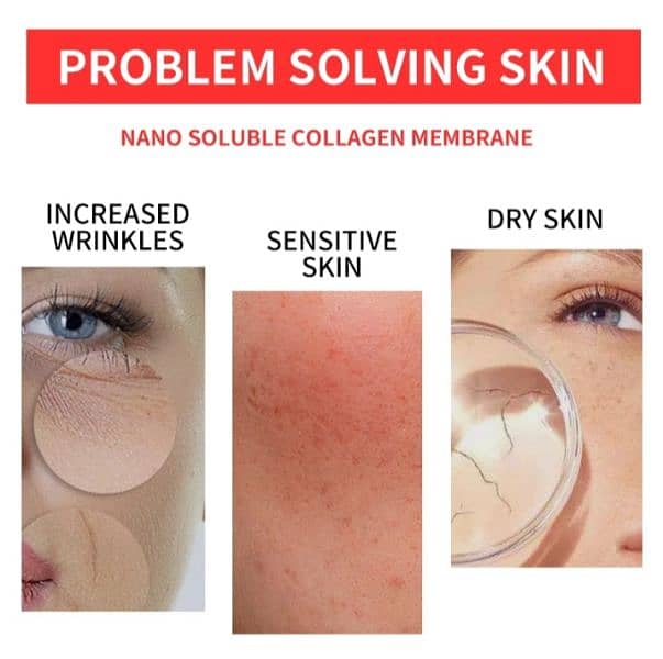 Collagen Mask, Deep Moisturizing Mask, Night Moisturizing Mask, 10ML 2