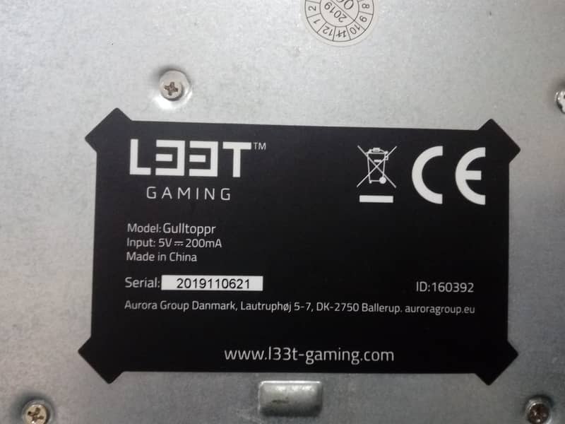 Gaming Keyboard (LEET) 4