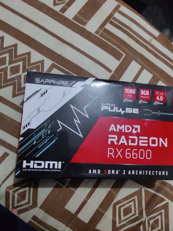 Rx 6600 New Graphic Card  just 1 month use 2