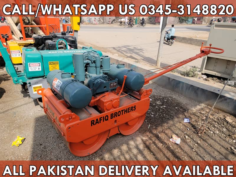 BOMAG BW-75S Walk Behind 1 Ton Hand Roller for Sale in Karachi Pakista 2