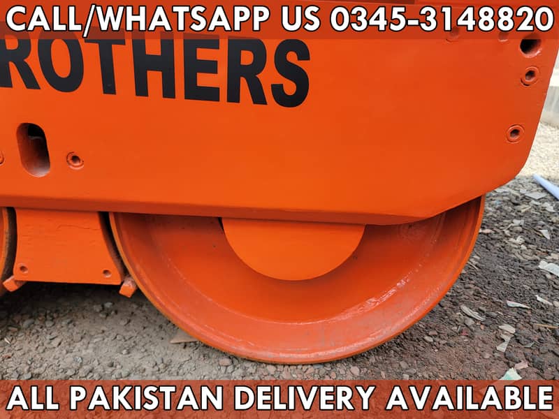 BOMAG BW-75S Walk Behind 1 Ton Hand Roller for Sale in Karachi Pakista 8