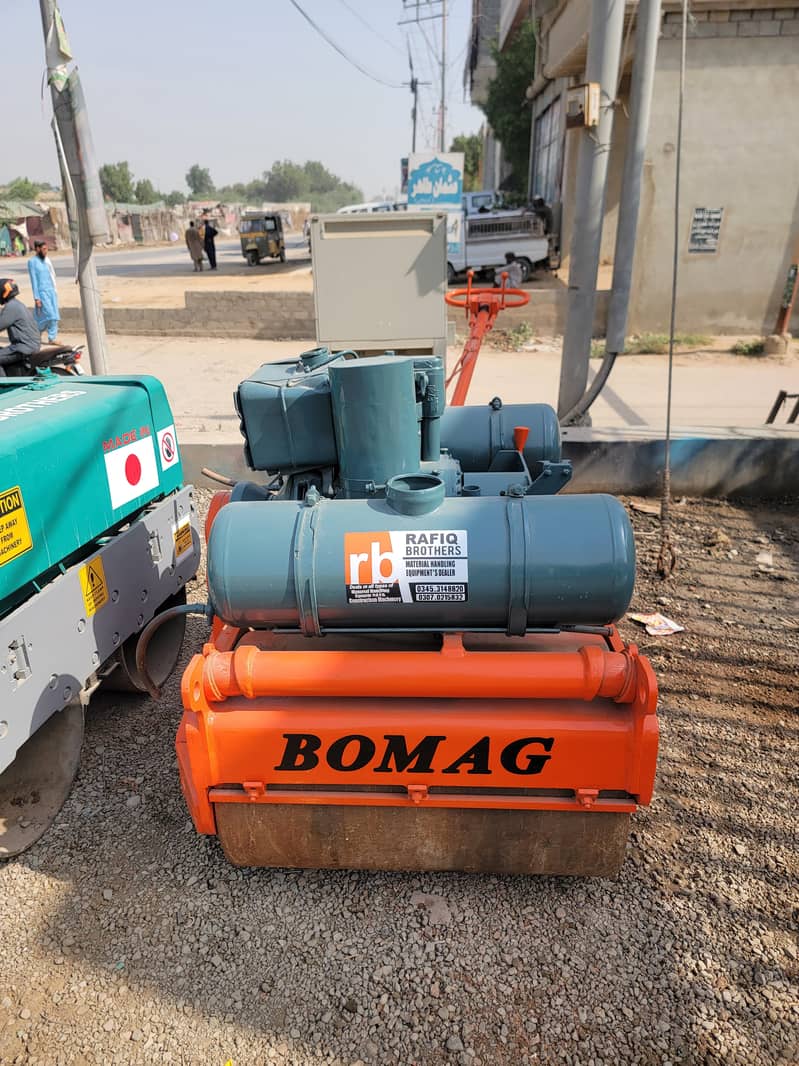 BOMAG BW-75S Walk Behind 1 Ton Hand Roller for Sale in Karachi Pakista 15