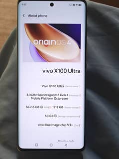 Vivo X100 Ultra 16/512 Non Active Non Pta