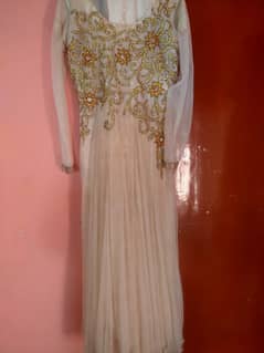 White and golden Maxi 3 pcs