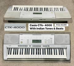 Casio keyboard ctk 4000