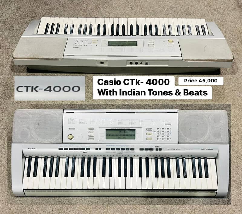 Casio keyboard ctk 4000 0