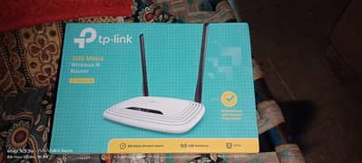 wi fi router tp link black antina new box pack