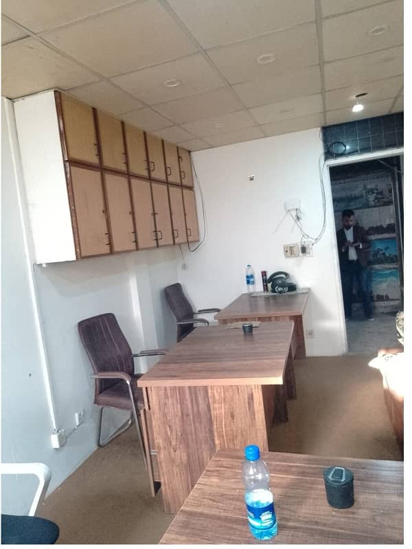 Fully Furnished Area 230 Square Feet Office Available For Rent Real Pictures In Main Boulevard Road Gulberg 3 Lahore 0