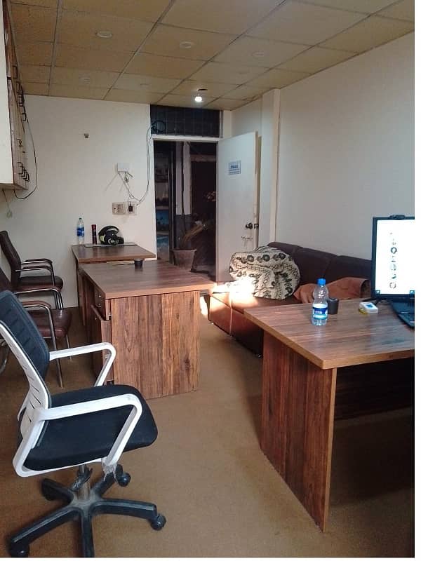 Fully Furnished Area 230 Square Feet Office Available For Rent Real Pictures In Main Boulevard Road Gulberg 3 Lahore 3