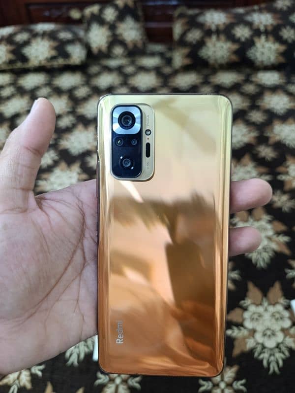 Redmi note 10 pro 8gb 128gb with box charger 0