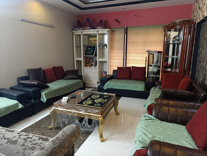 Kanal beautiful Owner Build house facing park Dha Phase 8 Ex Air Avenue 9