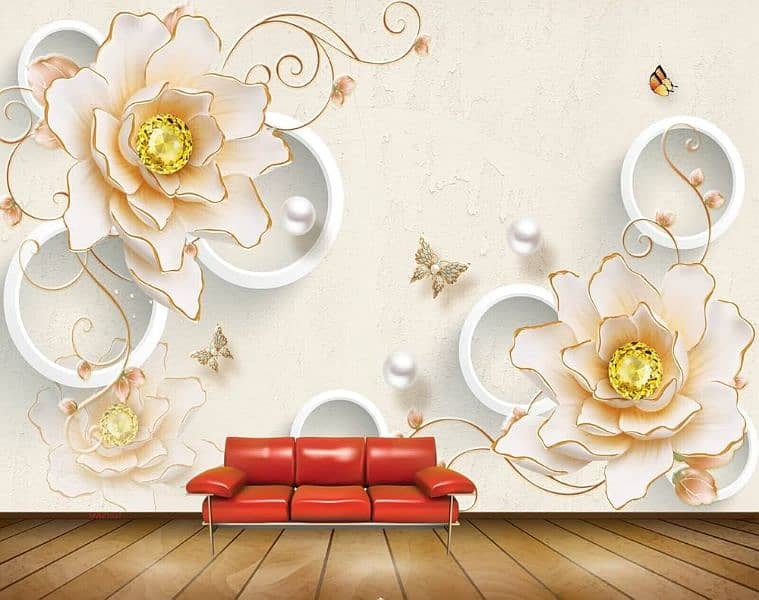 3d wallpaper. flex wallpaper. water proof Wallpaper. sheet wallpaper. 6