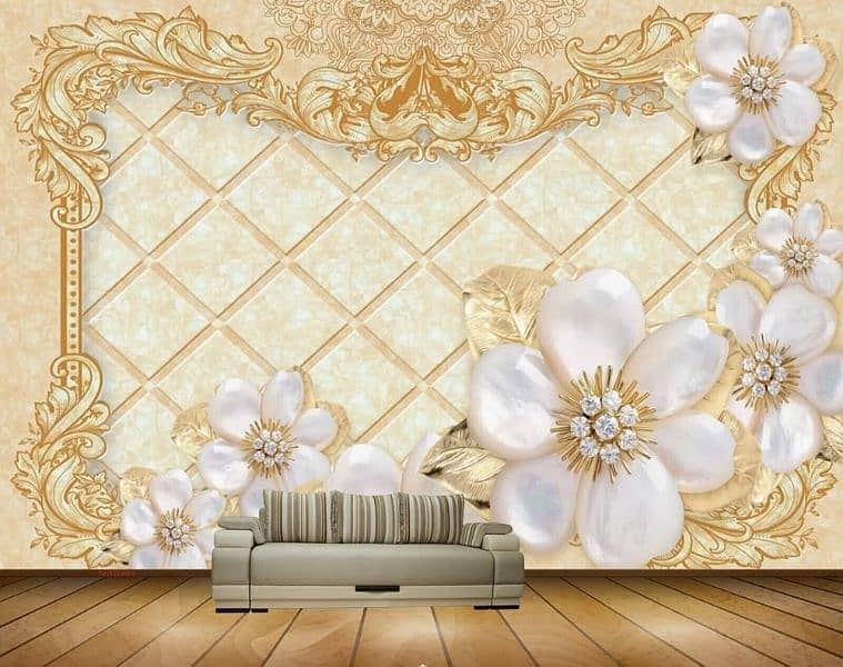 3d wallpaper. flex wallpaper. water proof Wallpaper. sheet wallpaper. 8