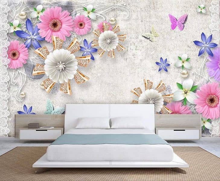 3d wallpaper. flex wallpaper. water proof Wallpaper. sheet wallpaper. 13