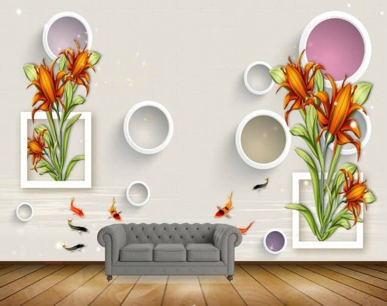 3d wallpaper. flex wallpaper. water proof Wallpaper. sheet wallpaper. 14