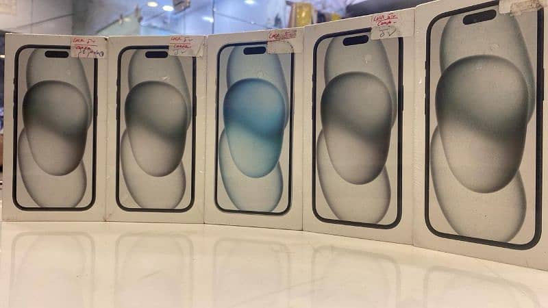 Apple iphone 15 Box pack Non active Jv 0