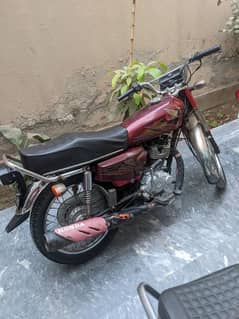 Honda 125 in good engine health