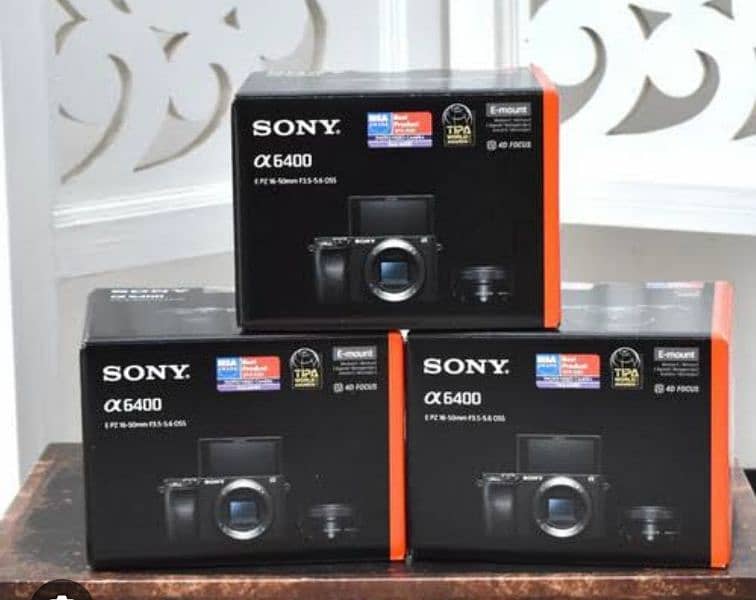 SONY A6400 ONLY BODY PINPACK ONE YEAR OFFICIAL WARRANTY 2