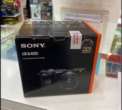 SONY A6400 WITH 16-50 LENS ONE YEAR OFFICIAL WARRANTY PINPACK