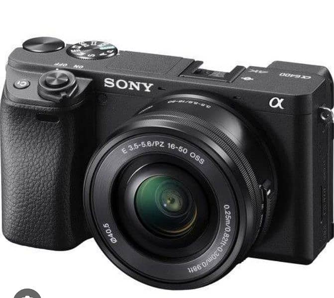 SONY A6400 WITH 16-50 LENS ONE YEAR OFFICIAL WARRANTY PINPACK 1