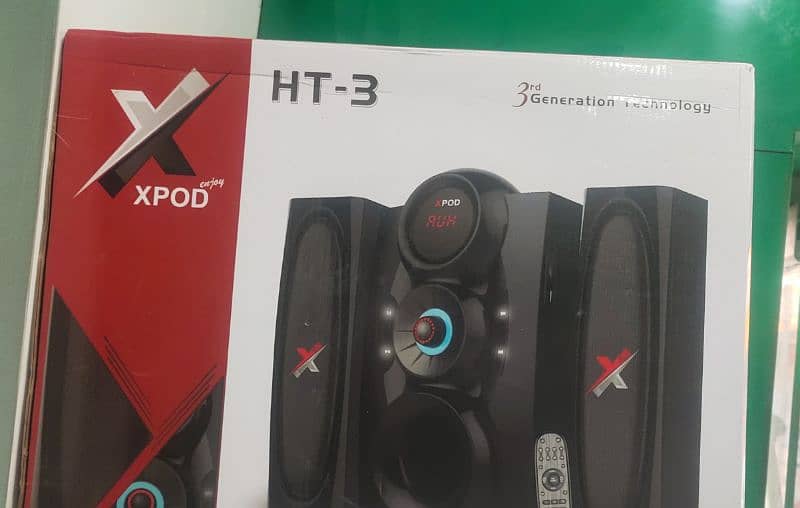 Xpod Ht-3.3 in 1 technology Speaker With Warranty 1