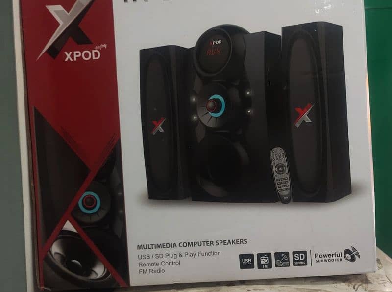 Xpod Ht-3.3 in 1 technology Speaker With Warranty 2